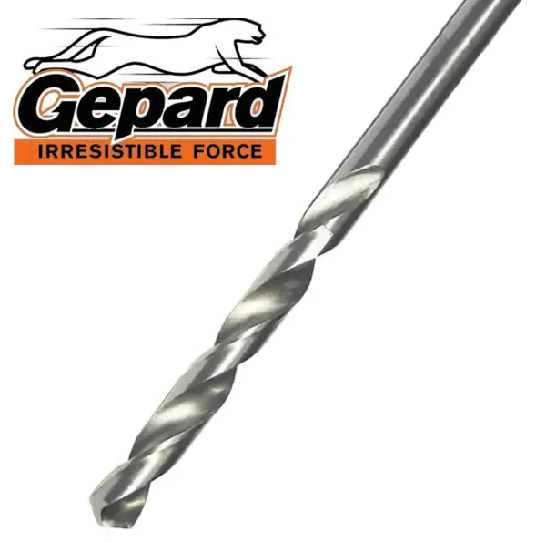 Сверло по металлу удлиненное Gepard HSS-G 8х109х165 мм