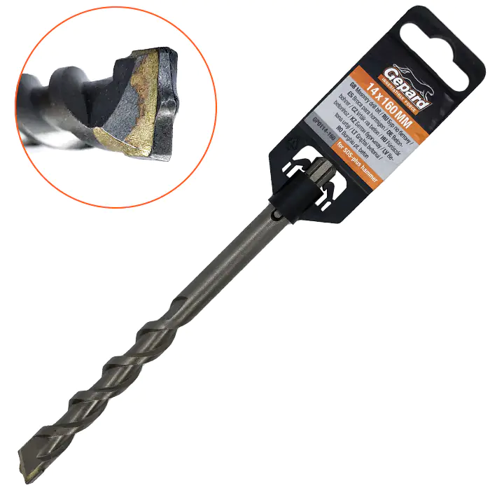 Сверло SDS-plus 14х100х160 мм Gepard (GP0114-160)