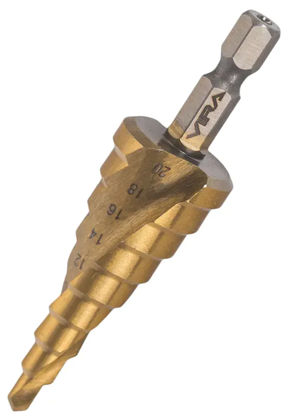 Сверло ступенчатое спиральное 4-20 мм VIRA (551421)