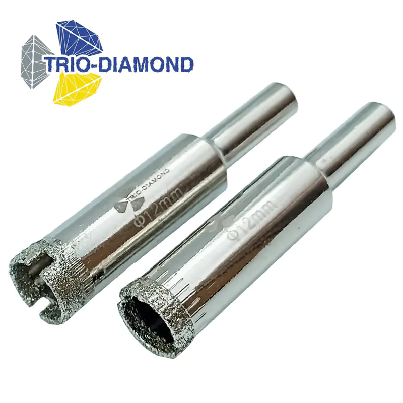 Коронка алмазная по керамике и кафелю 12 мм Trio-Diamond (400012) 2 шт