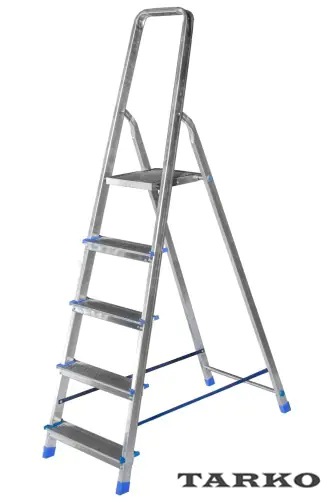 Лестница стремянка алюминиевая 98 см (5 ступеней) Tarko 04105