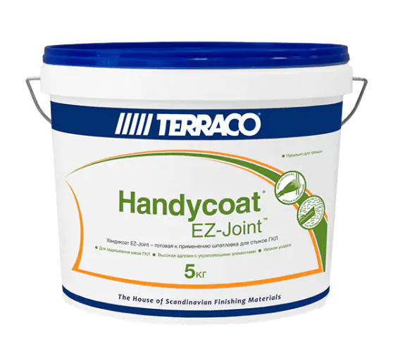 Шпатлевка Terraco Handycoat EZ-Joint для швов, 5 кг