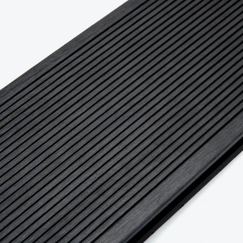 Террасная доска (декинг) из ДПК 25x165х4000 мм, графит