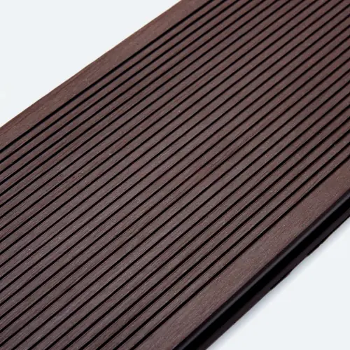 Террасная доска (декинг) из ДПК 25x165х4000 мм, коричневая