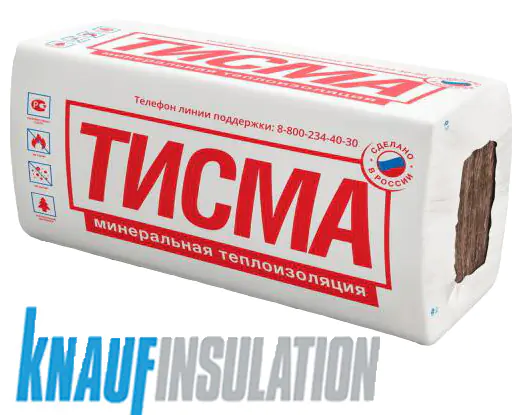 ТеплоЗвукоизоляция ТИСМА TS38MR Aquastatik 50 мм (в пачке 12,48 м²)