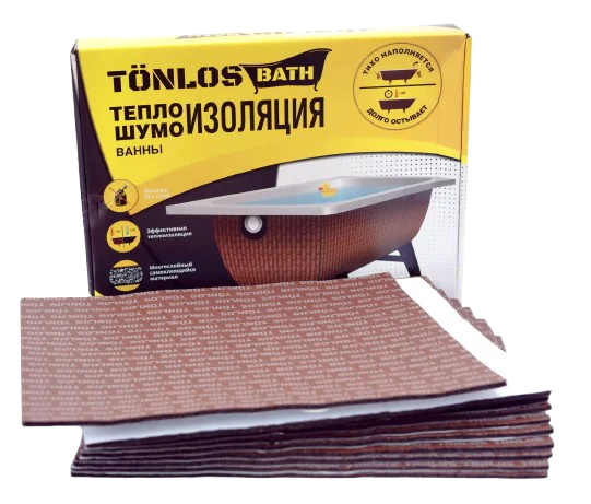 Комплект шумоизоляции для ванны Tonlos Bath