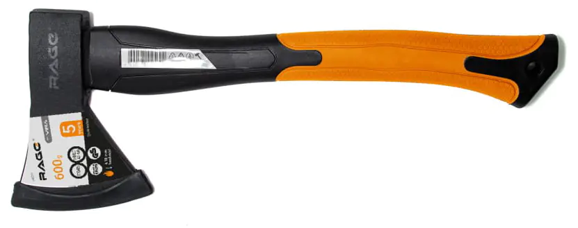 Топор 0,6 кг с фиберглассовой рукояткой VIRA RAGE (900211)