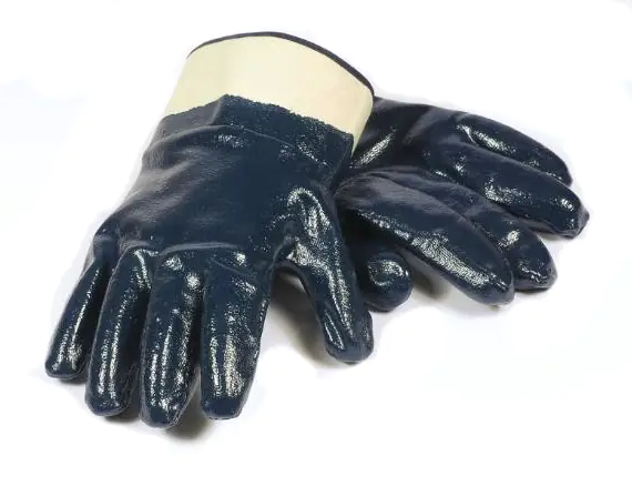 Перчатки х/б с полным нитриловым покрытием