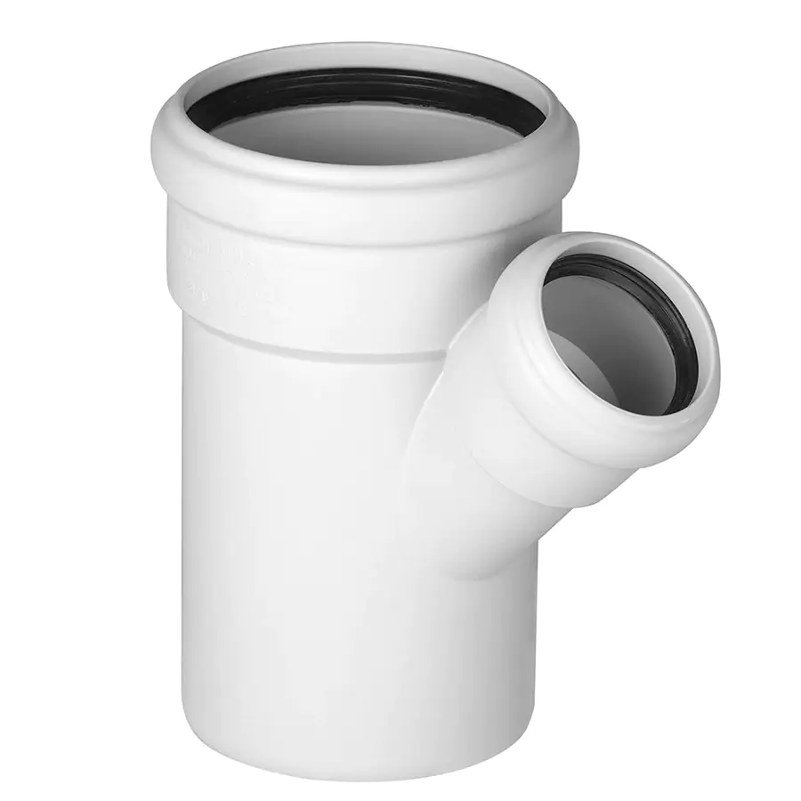 Тройник для бесшумной канализации 110/58х45º Ostendorf Skolan