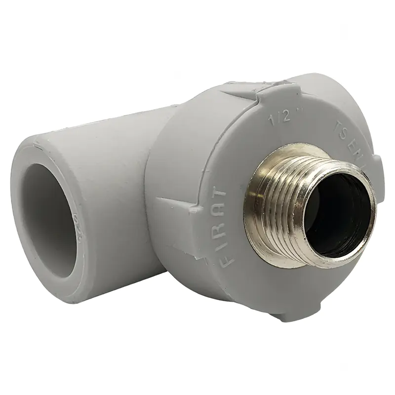 Тройник комбинированный с наружной резьбой 25х1/2" FIRAT ПП