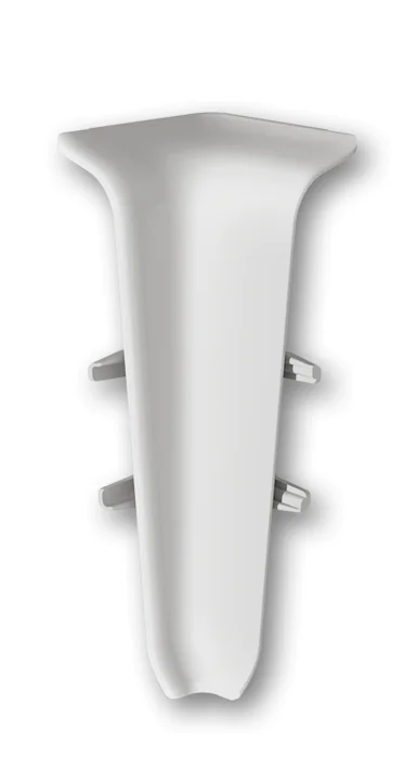 Угол внутренний для плинтуса Идеал Деконика 70 мм (002, светло-серый)