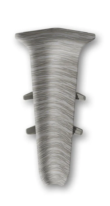 Угол внутренний для плинтуса Идеал Деконика 70 мм (210, дуб пепельный)