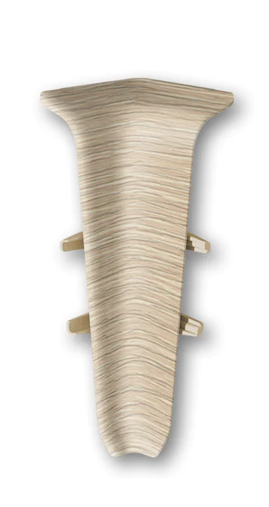 Угол внутренний для плинтуса Идеал Деконика 70 мм (213, дуб северный)