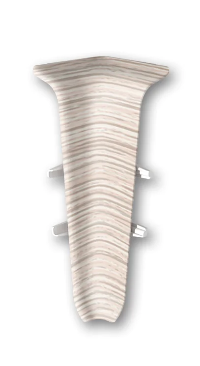 Угол внутренний для плинтуса Идеал Деконика 70 мм (274, сосна северная)