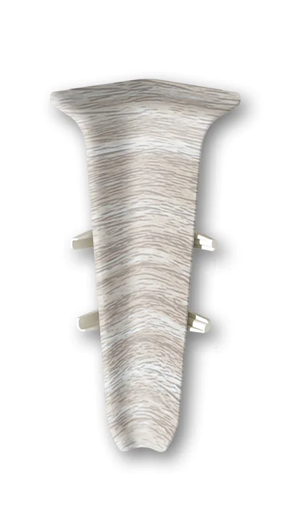 Угол внутренний для плинтуса Идеал Деконика 70 мм (294, орех антик)