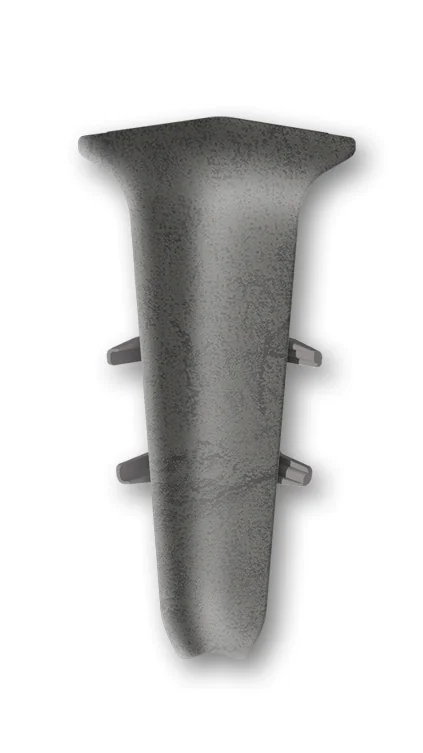 Угол внутренний для плинтуса Идеал Деконика 70 мм (548, лофт серый)