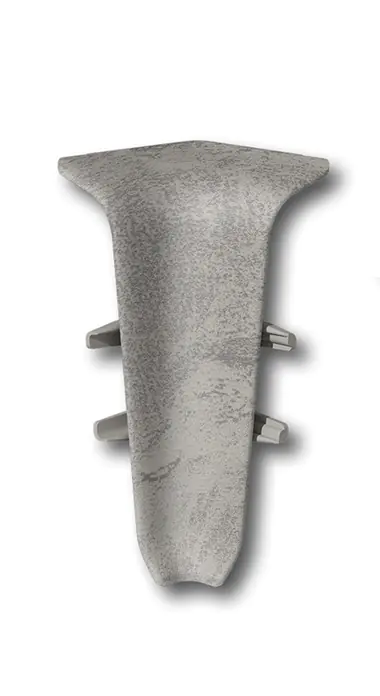 Угол внутренний для плинтуса Идеал Деконика 55 мм (547, лофт светло-серый)