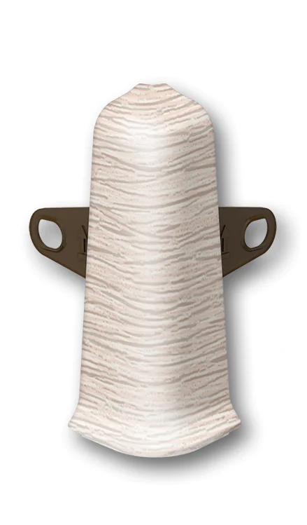 Угол наружный для плинтуса Идеал Деконика 70 мм (274, сосна северная)