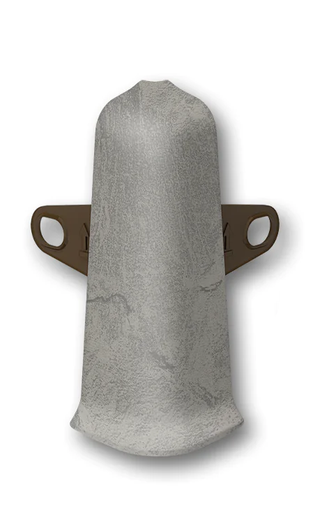 Угол наружный для плинтуса Идеал Деконика 70 мм (547, лофт светло-серый)