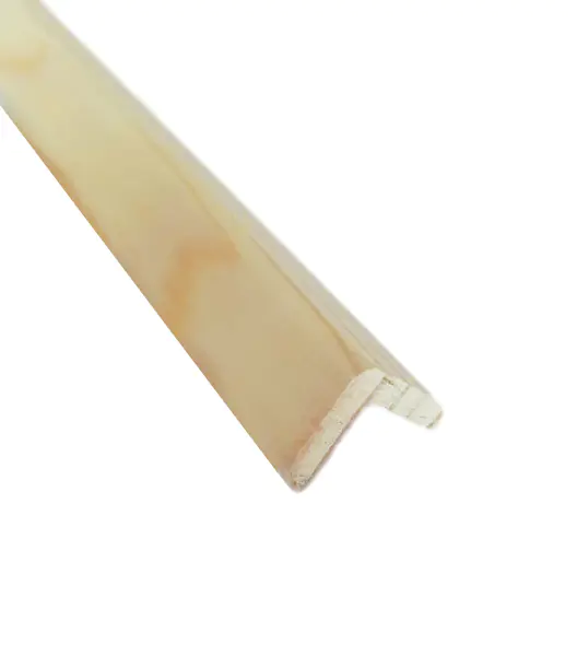 Уголок деревянный наружный 20х20х3000 мм (сорт А)