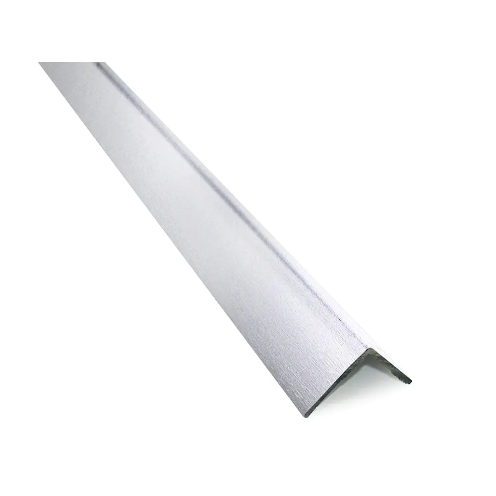 Уголок алюминиевый равносторонний 15х15 серебро 2,7 м (148)