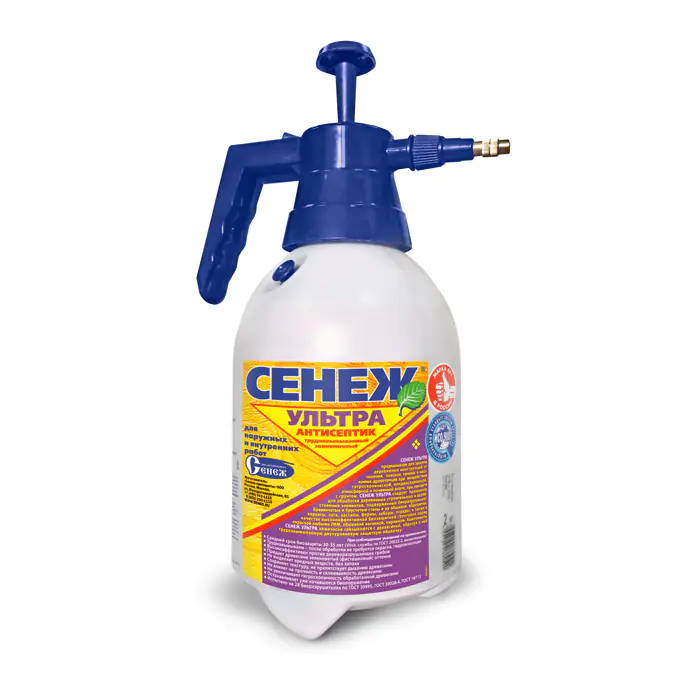 Антисептик для дерева Сенеж УЛЬТРА (помпа) 2 кг