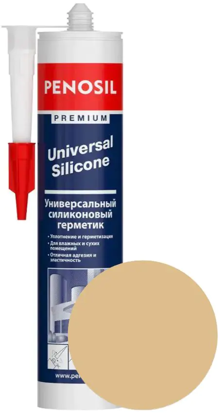 Герметик силиконовый Penosil Universal Silicone 319 (бежевый) 280 мл