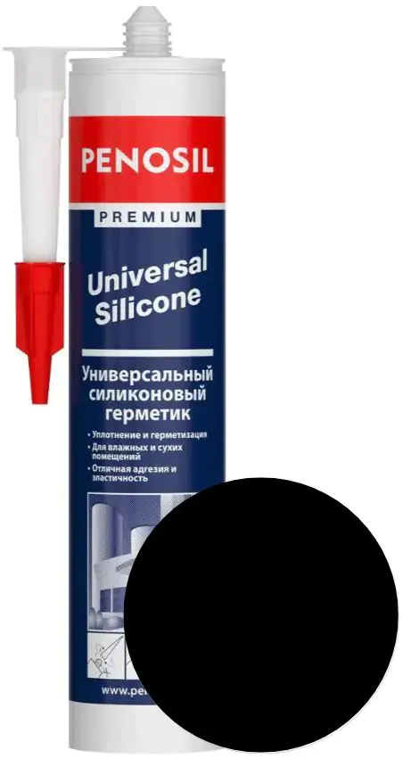 Герметик силиконовый Penosil Premium Universal (черный) 280 мл