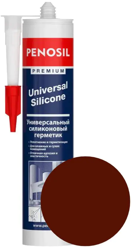 Герметик силиконовый Penosil Premium Universal (коричневый) 280 мл