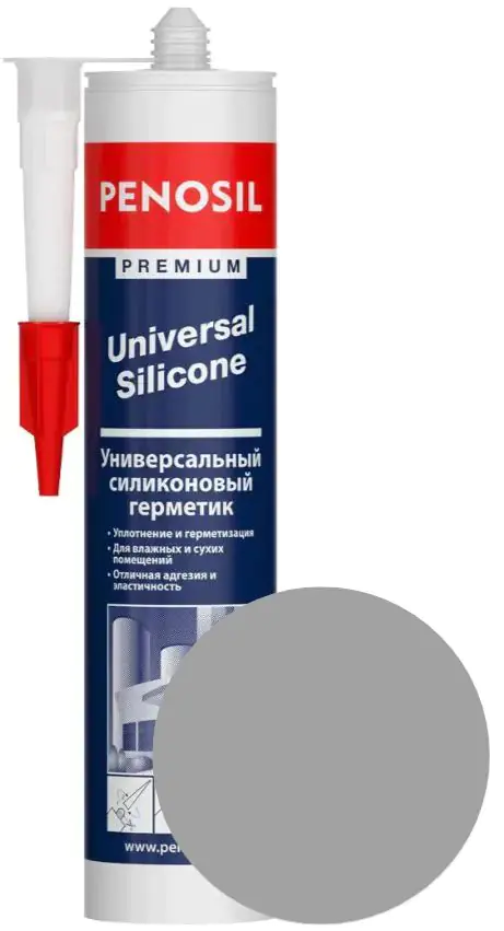 Герметик силиконовый Penosil Premium Universal (серый) 280 мл