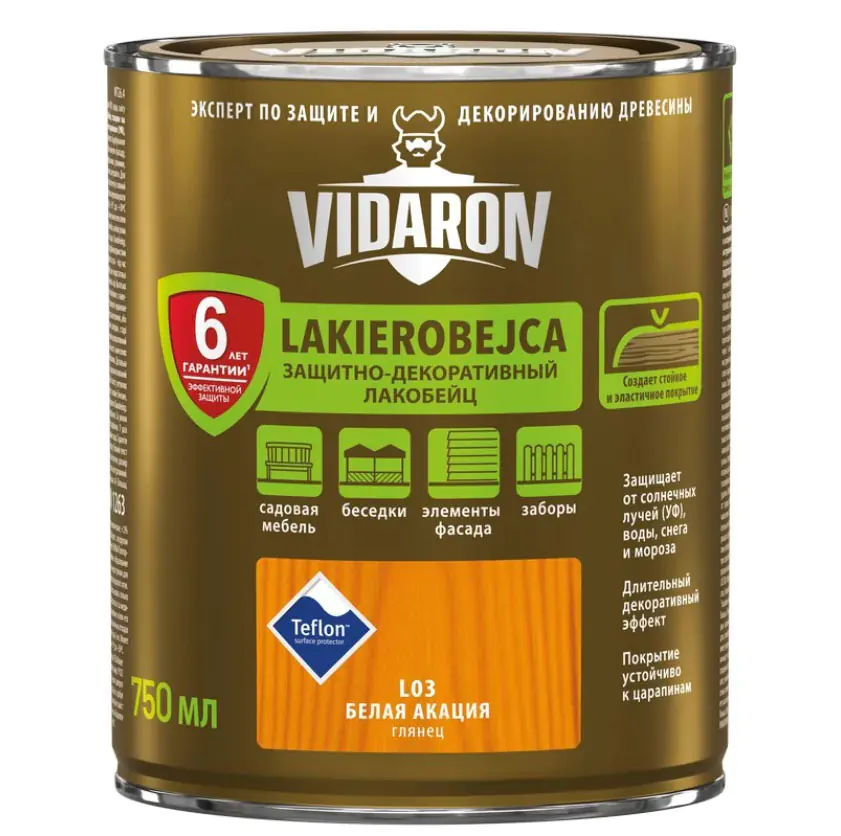 Лакобейц Видарон L03 (Белая акация) 0,75 л