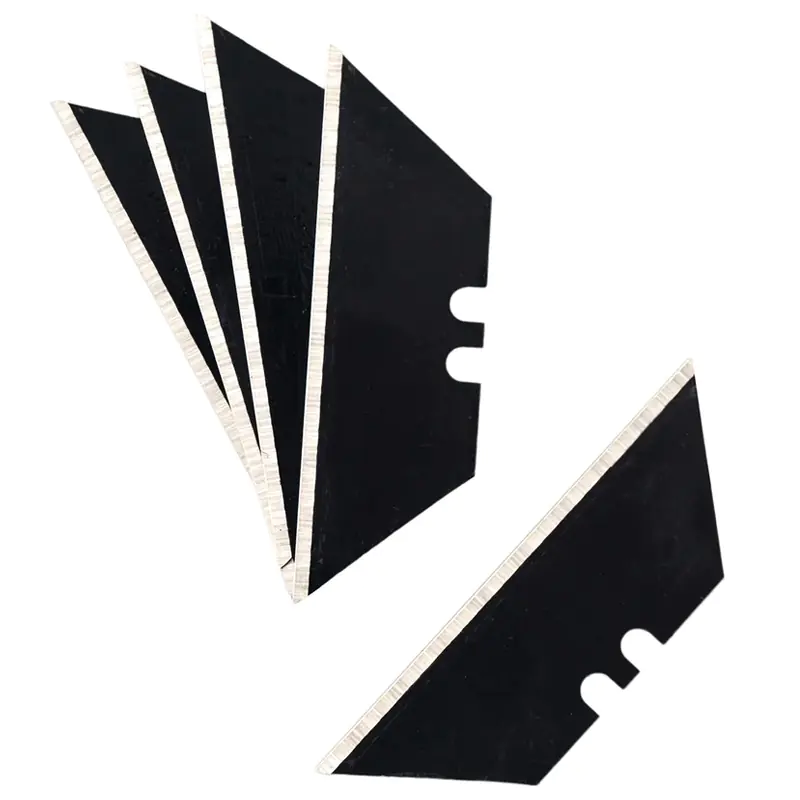 Лезвия для ножа трапециевидные, вороненые 5 шт VIRA 832506