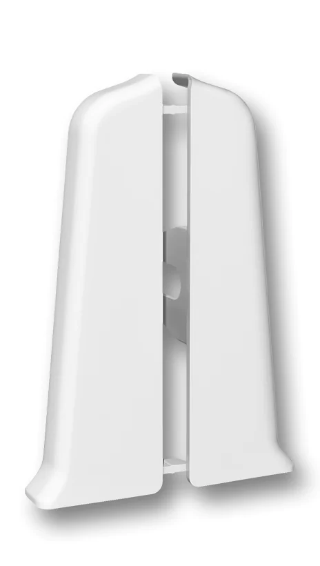 Заглушка для плинтуса Идеал Деконика 70 мм (001, белый)