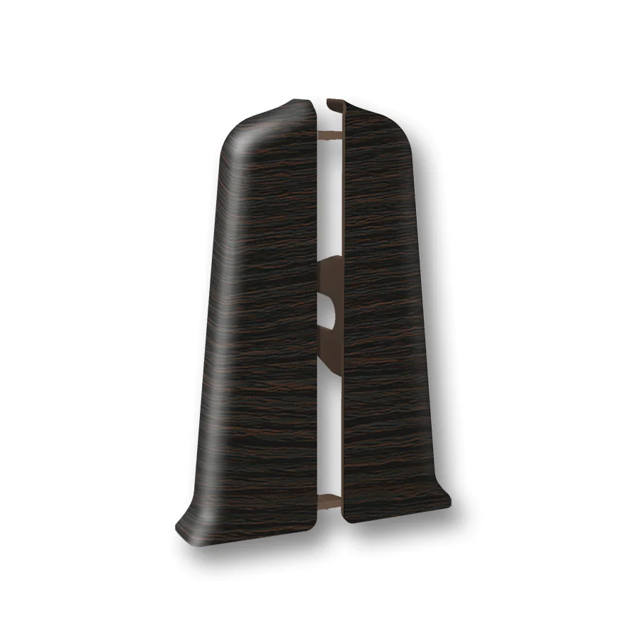 Заглушка для плинтуса Идеал Деконика 70 мм (303, венге темный)