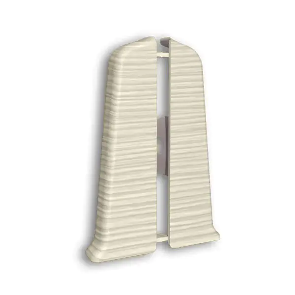 Заглушка для плинтуса Идеал Деконика 70 мм (418, дуб жемчужный)