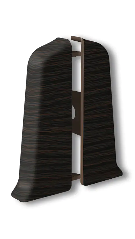 Заглушка для плинтуса Идеал Деконика 55 мм (303, венге темный)