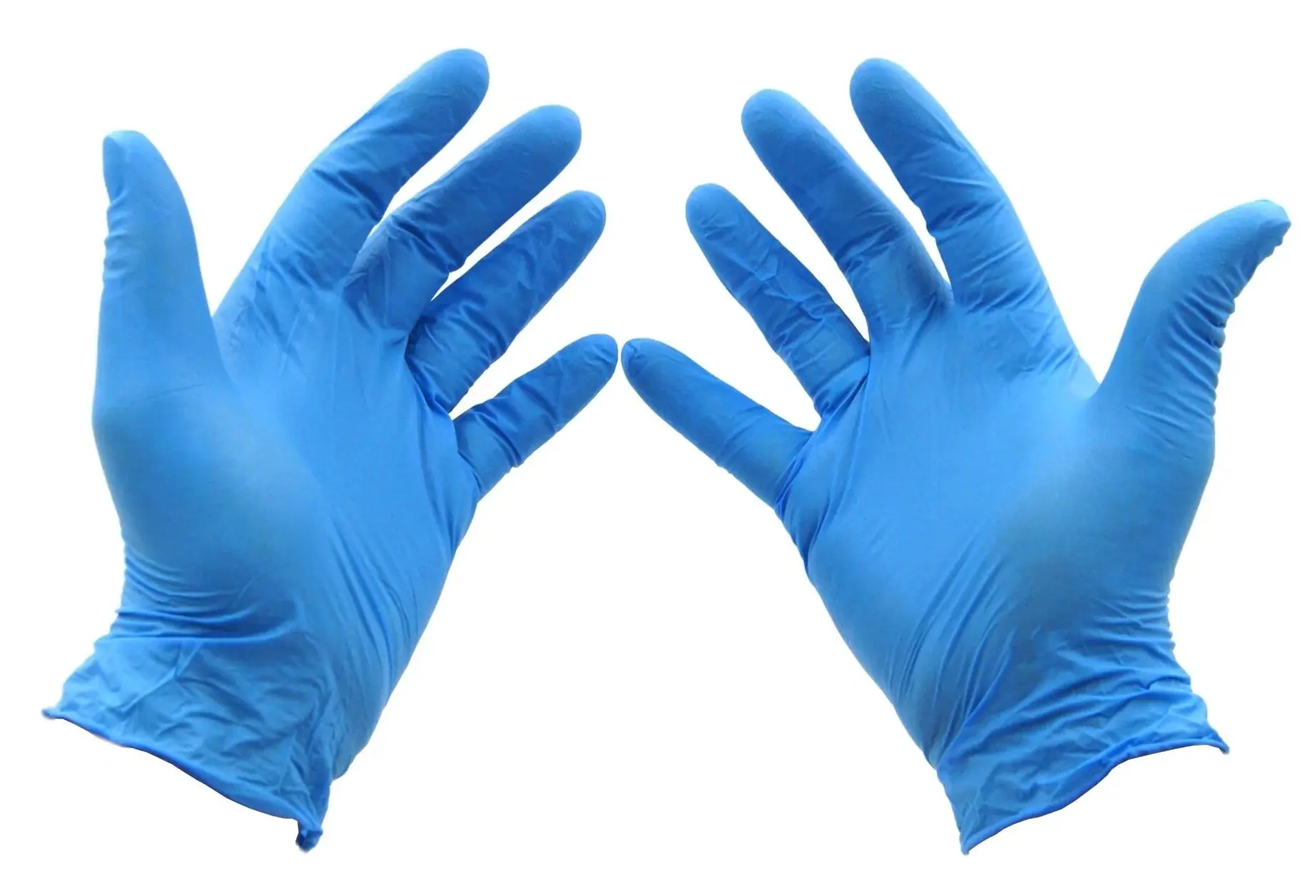 Перчатки одноразовые нитриловые (размер L) 100 шт