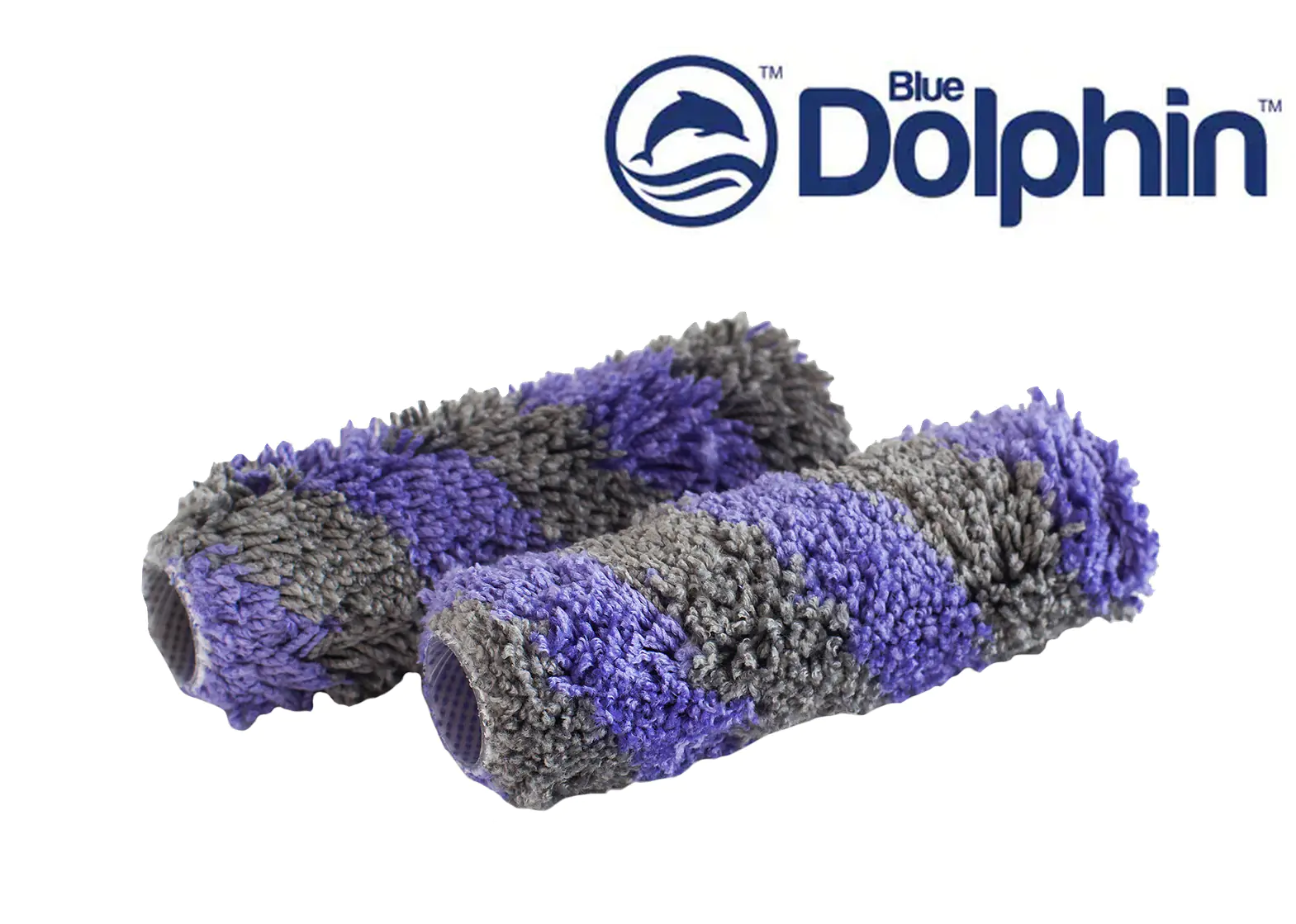 Мини-валики Blue Dolphin Silver 10 см (ворс 10 мм) 2 шт 48233